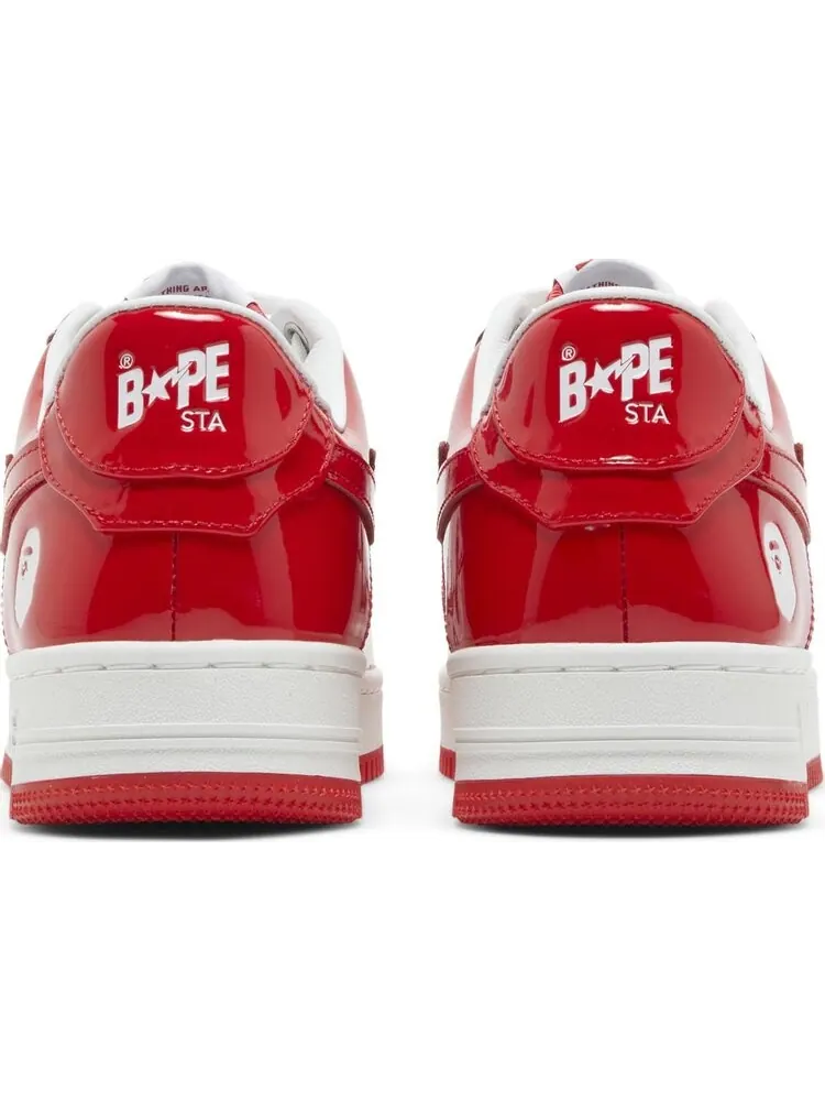 Кроссовки Bapesta #5 Red — изображение 6 из 7, красный