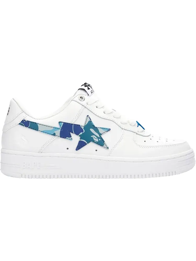 Кроссовки Wmns Bapesta ABC Camo - Blue 2022 — изображение 1 из 1, белый