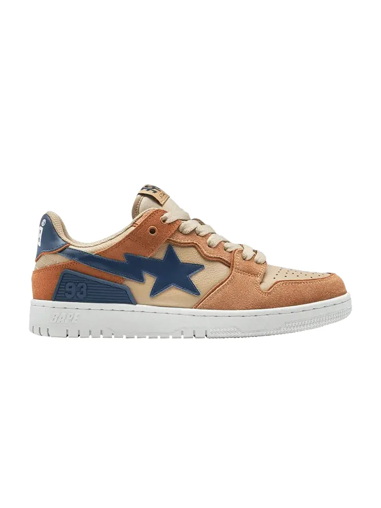 Кроссовки BAPE Wmns Sk8 Sta #4 L — изображение 1 из 1, бежевый