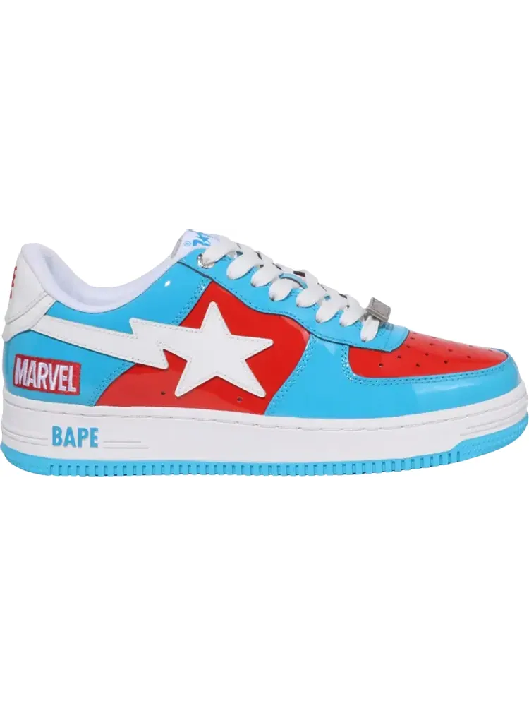 Кроссовки Marvel x Bapesta Captain America — изображение 1 из 1, синий
