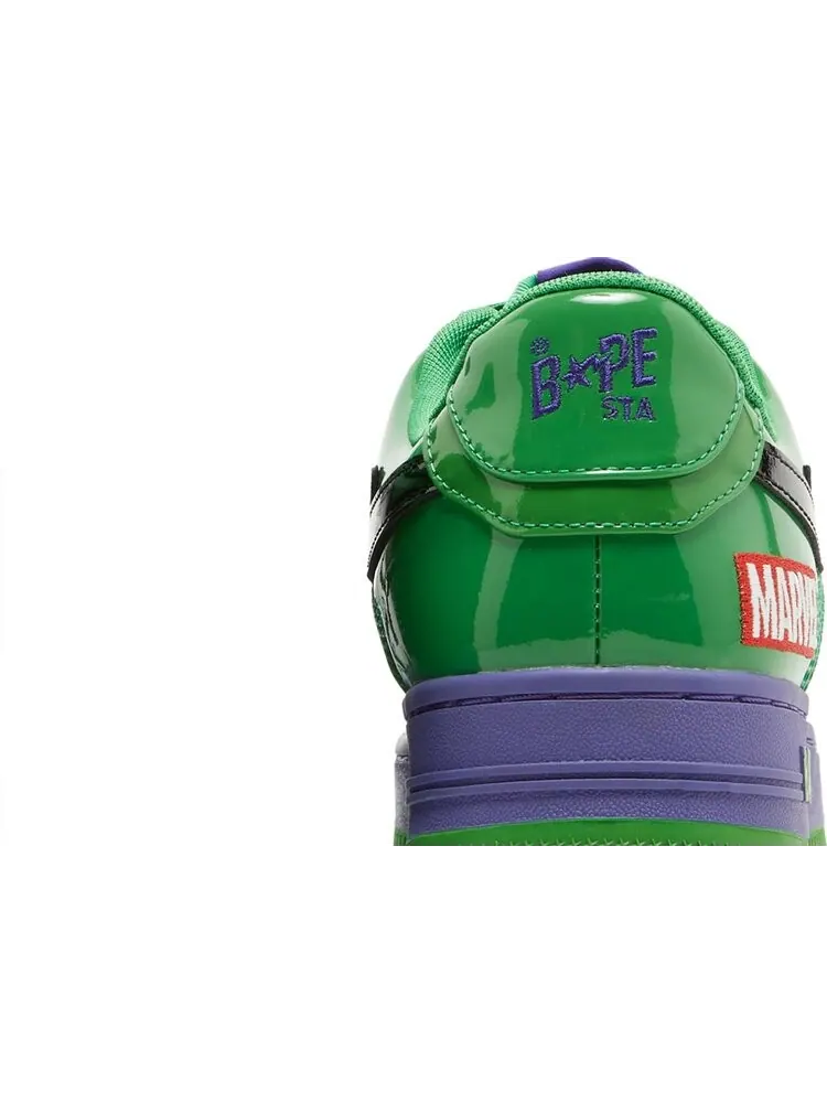 Кроссовки Marvel x Bapesta Hulk — изображение 7 из 8, зеленый