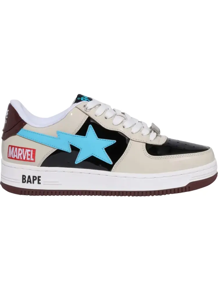 Кроссовки Marvel x Bapesta Rocket Raccoon — изображение 1 из 1, бежевый