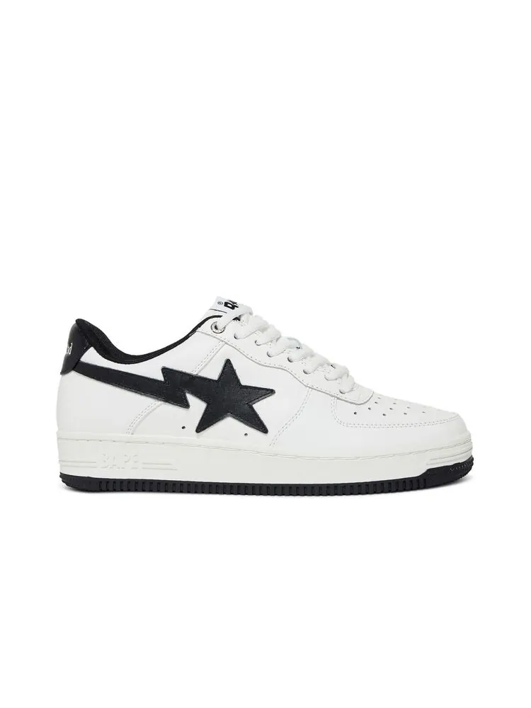 Кроссовки BAPE JJJJound x Bapesta White Navy — изображение 1 из 6, белый темно-синий