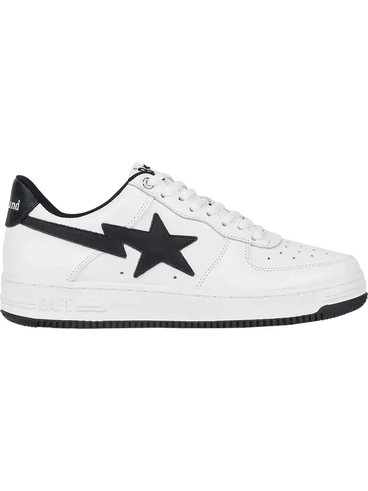 Кроссовки JJJJound x Wmns Bapesta White Navy — изображение 1 из 1, белый
