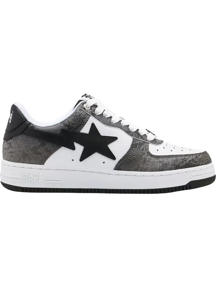 Кроссовки Bapesta Black Snakeskin — изображение 1 из 1, серый
