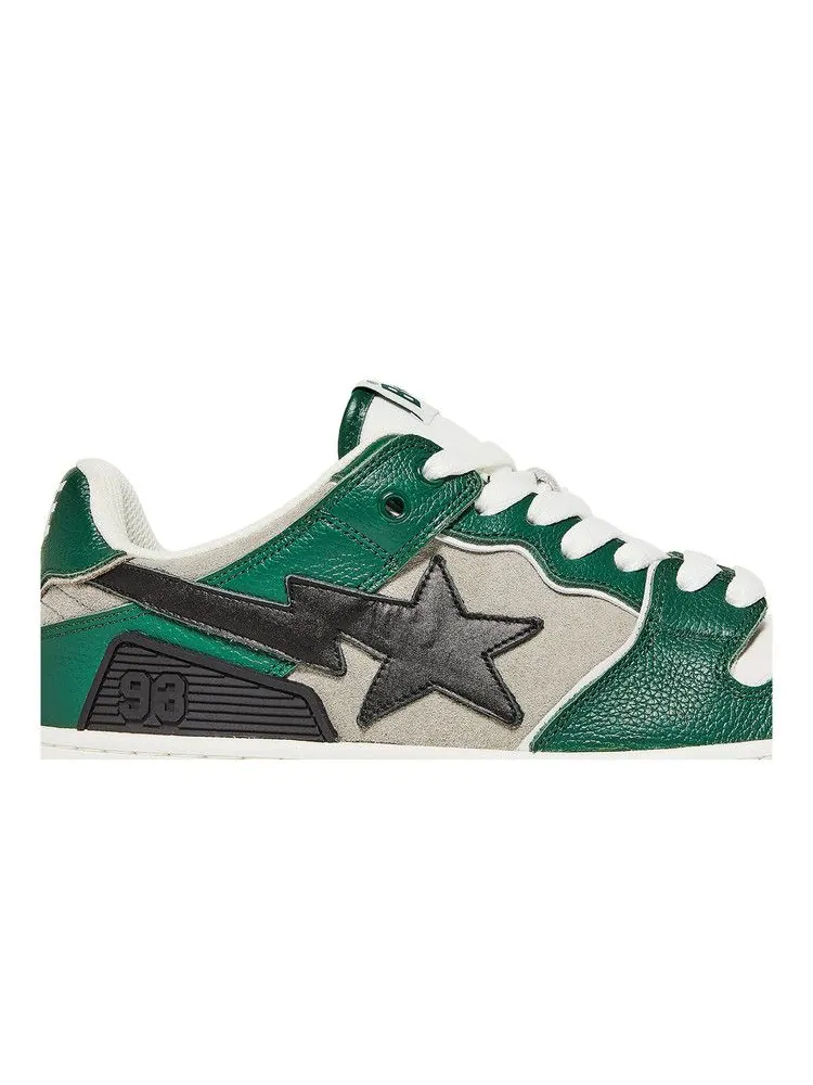 Кроссовки BAPE Sk8 Sta #1 — изображение 2 из 8, зеленый