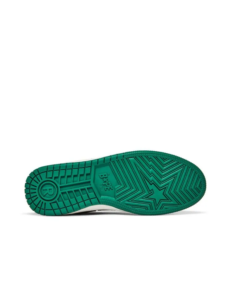 Кроссовки BAPE Sk8 Sta #1 — изображение 4 из 8, зеленый