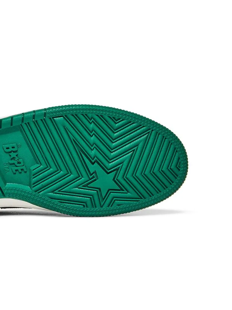 Кроссовки BAPE Sk8 Sta #1 — изображение 5 из 8, зеленый