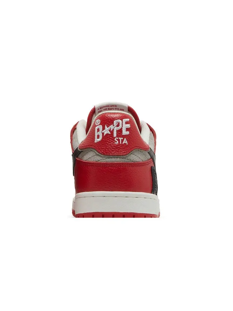 Кроссовки BAPE Sk8 Sta #1 — изображение 7 из 8, красный