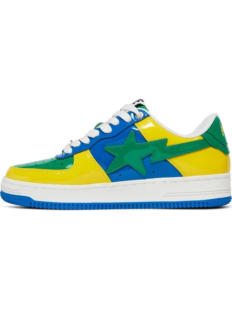 Кроссовки Wmns Bapesta M1 Brazil — изображение 3 из 8, синий