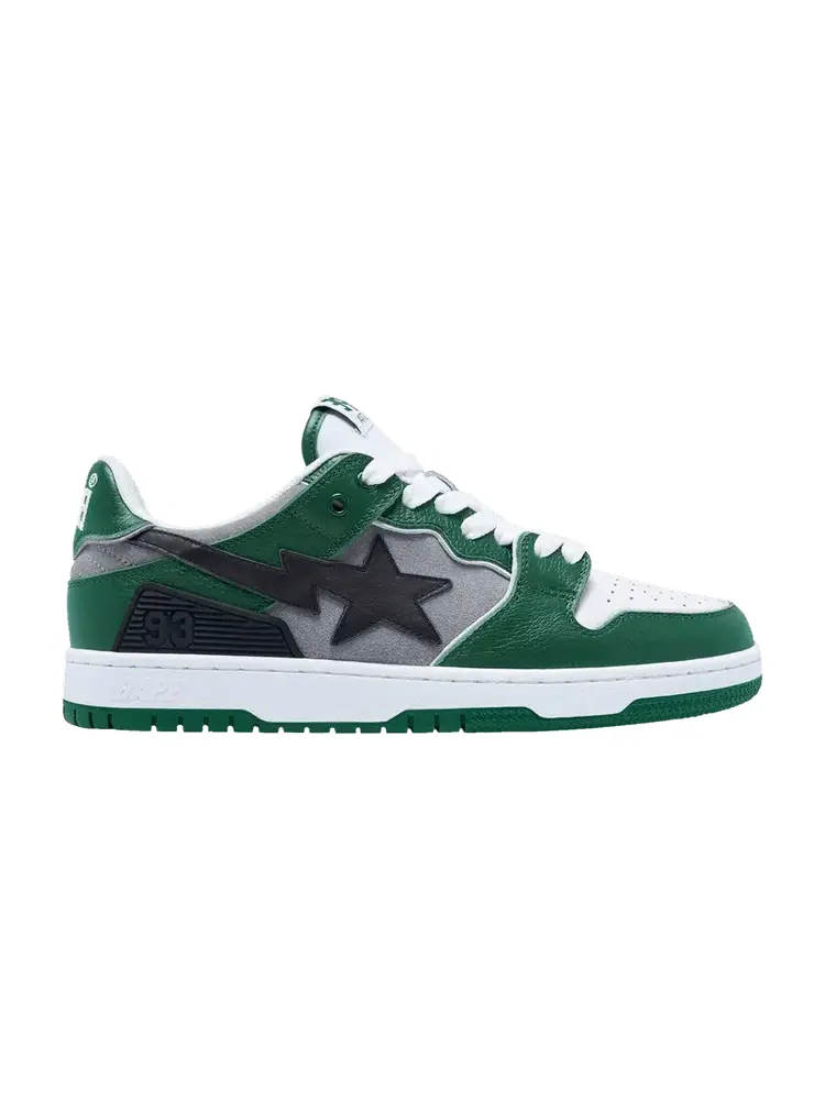 Кроссовки BAPE Wmns Sk8 Sta #1 — изображение 1 из 1, зеленый
