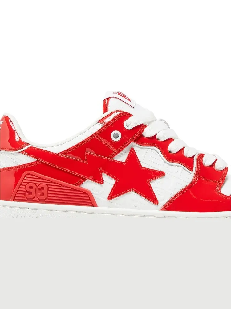Кроссовки Sk8 Sta #5 'Luxury Sport Monogram - Red' — изображение 2 из 4, красный