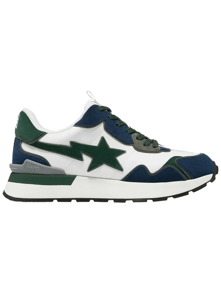 Кроссовки BAPE Roadsta Express #2 'Green Navy' — изображение 1 из 1, зеленый темно-синий