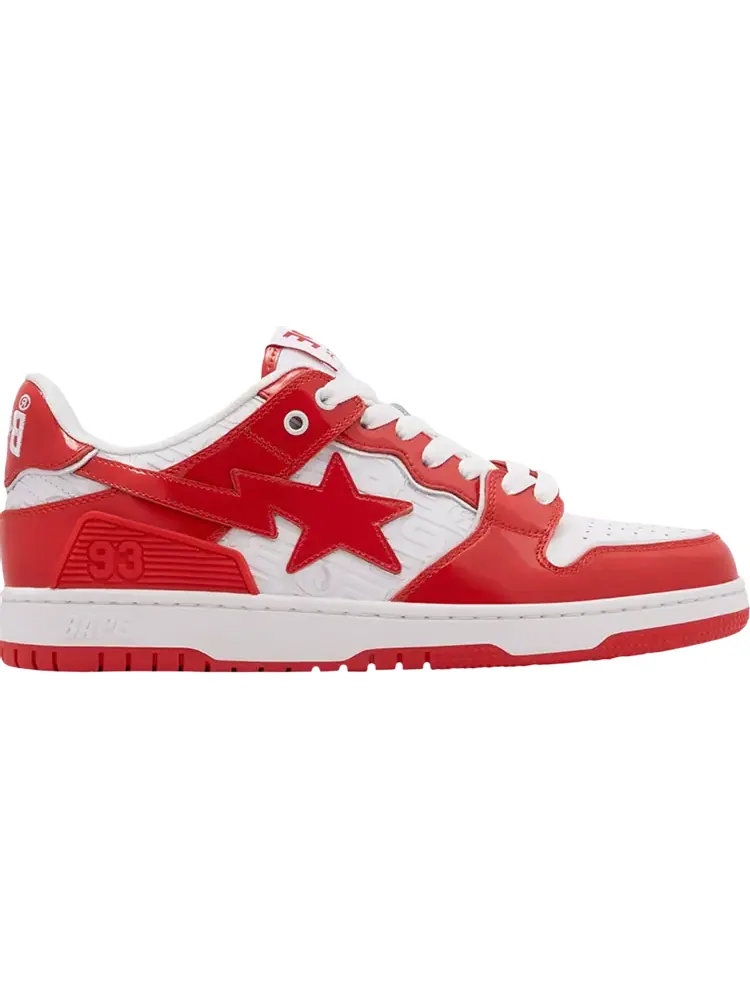 Кроссовки Wmns Sk8 Sta #5 'Luxury Sport Monogram - Red' — изображение 1 из 1, красный
