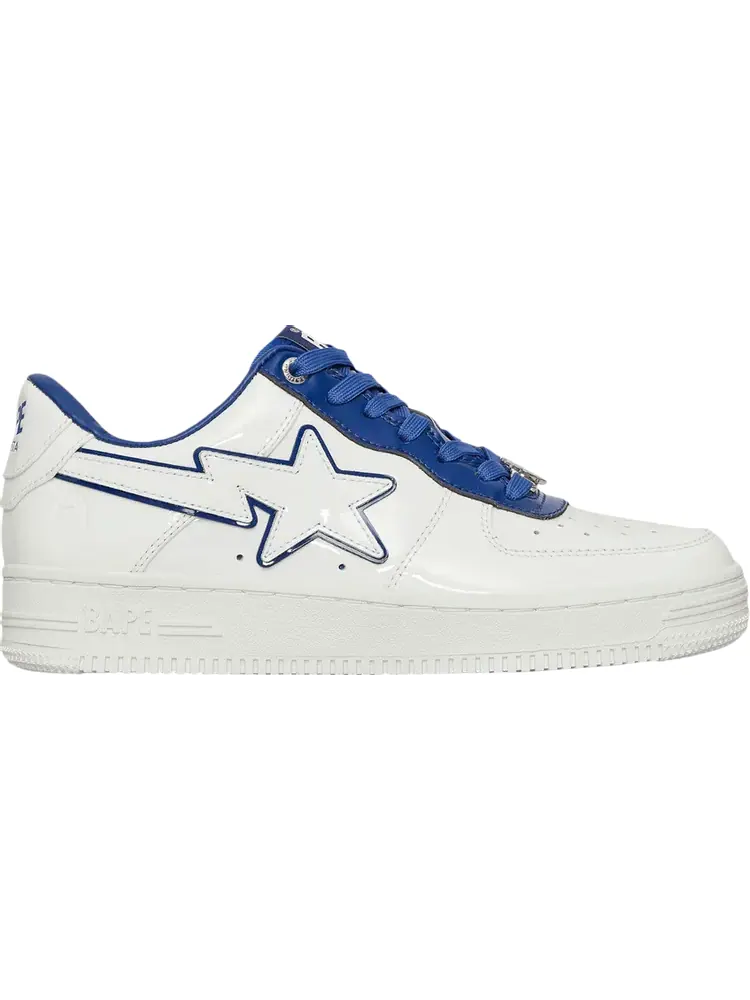 Кроссовки Bapesta #8 M1 White Navy — изображение 1 из 1, белый