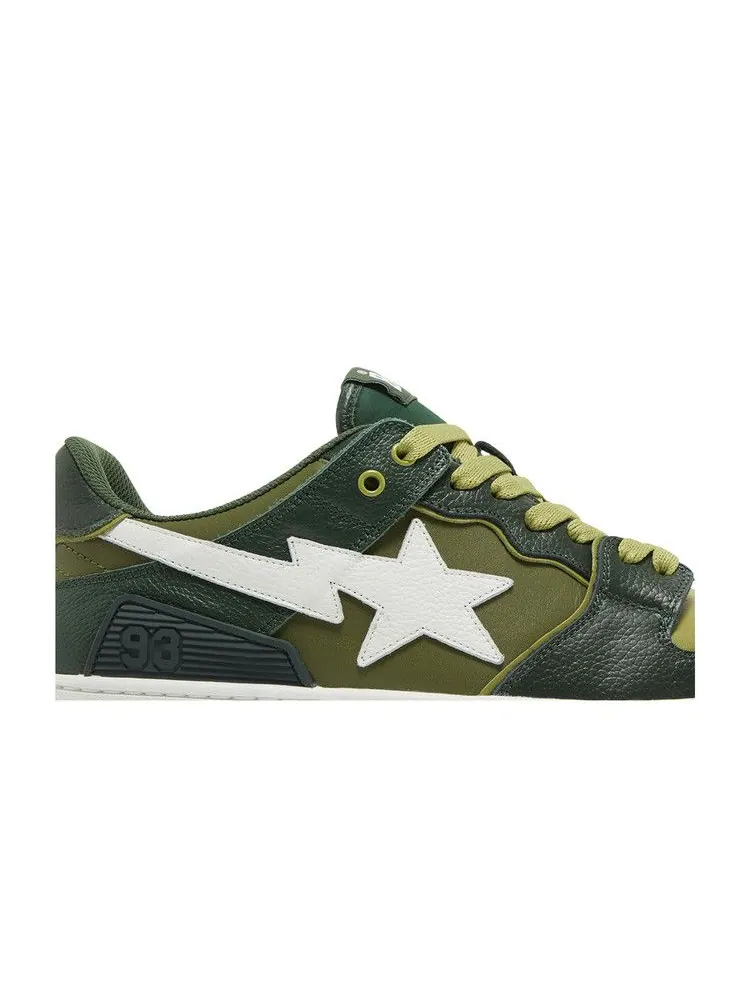 Кроссовки BAPE Sk8 Sta #2 M1 — изображение 2 из 8, зеленый