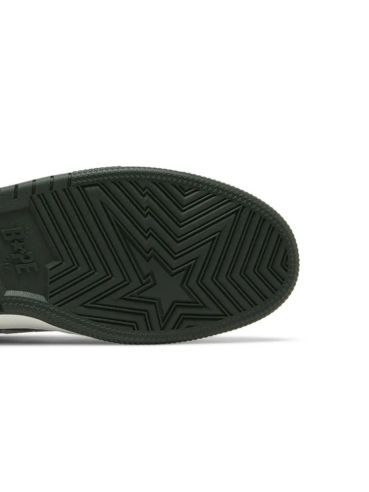 Кроссовки BAPE Sk8 Sta #2 M1 — изображение 5 из 8, зеленый
