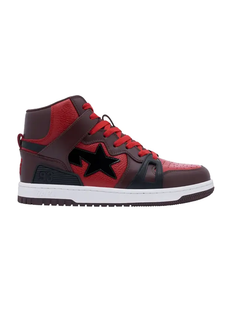 Кроссовки Wmns Bapesta 93 Hi 'Bright Rose' — изображение 1 из 1, яркий розовый
