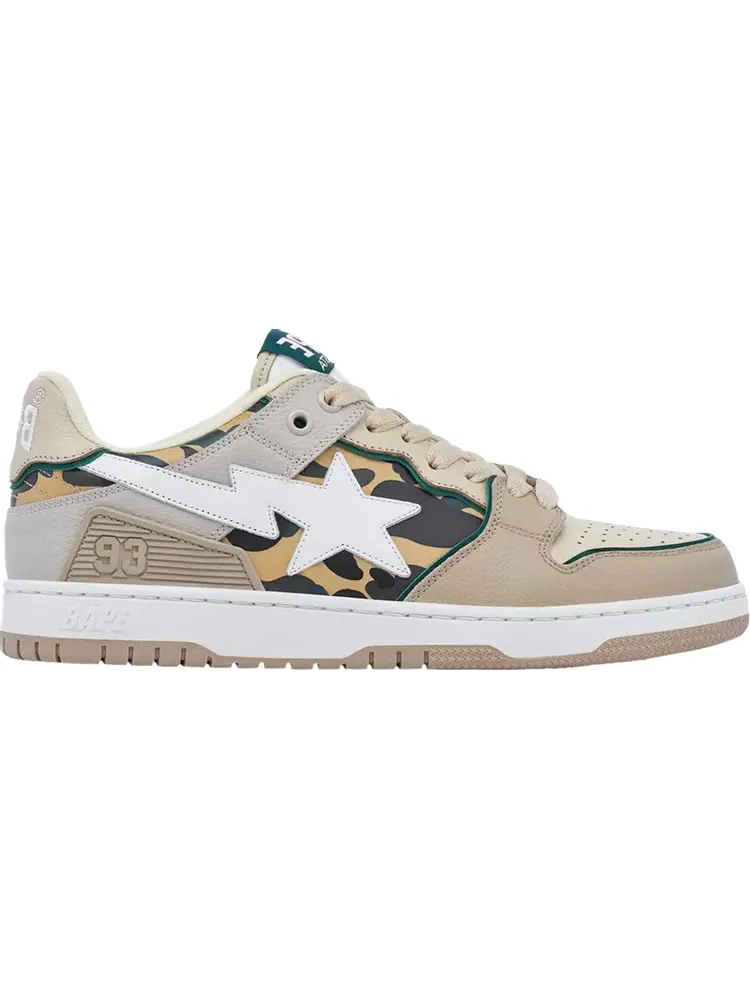 Кроссовки Wmns Sk8 Sta #4 'Beige Camo' — изображение 1 из 1, бежевый