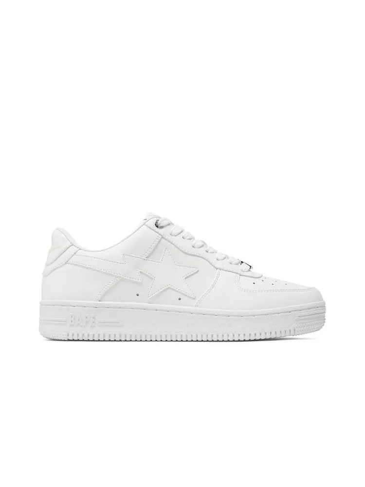 Кроссовки BAPE GOAT x Bapesta M1 Removable Tassel 'White' — изображение 2 из 9, белый