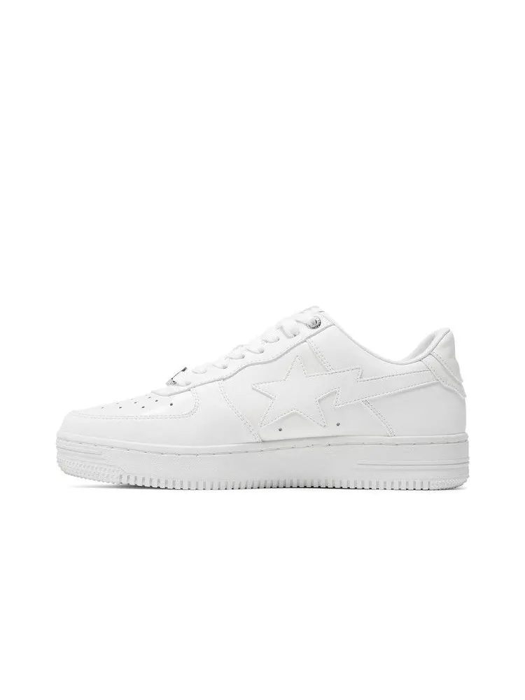 Кроссовки BAPE GOAT x Bapesta M1 Removable Tassel 'White' — изображение 4 из 9, белый