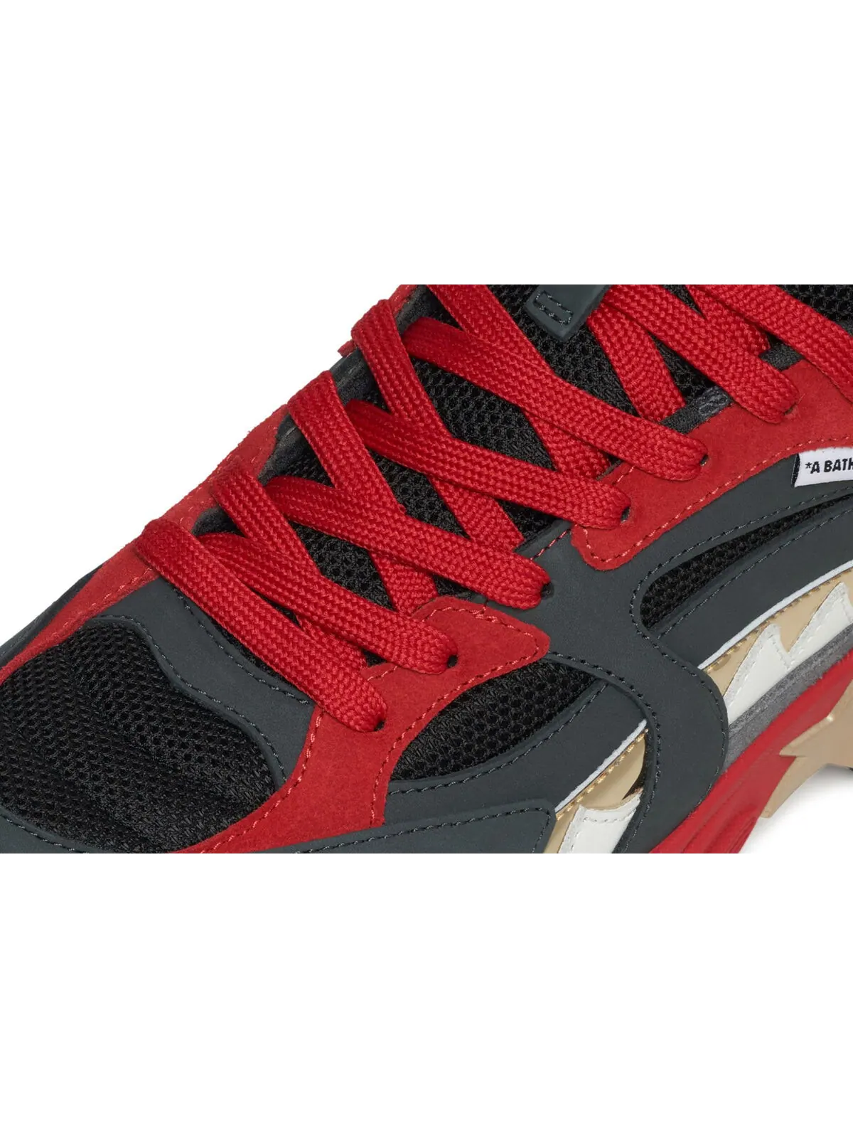 Кроссовки Bape Shark Sta M1 Country Pack - China — изображение 5 из 6, черный/красный