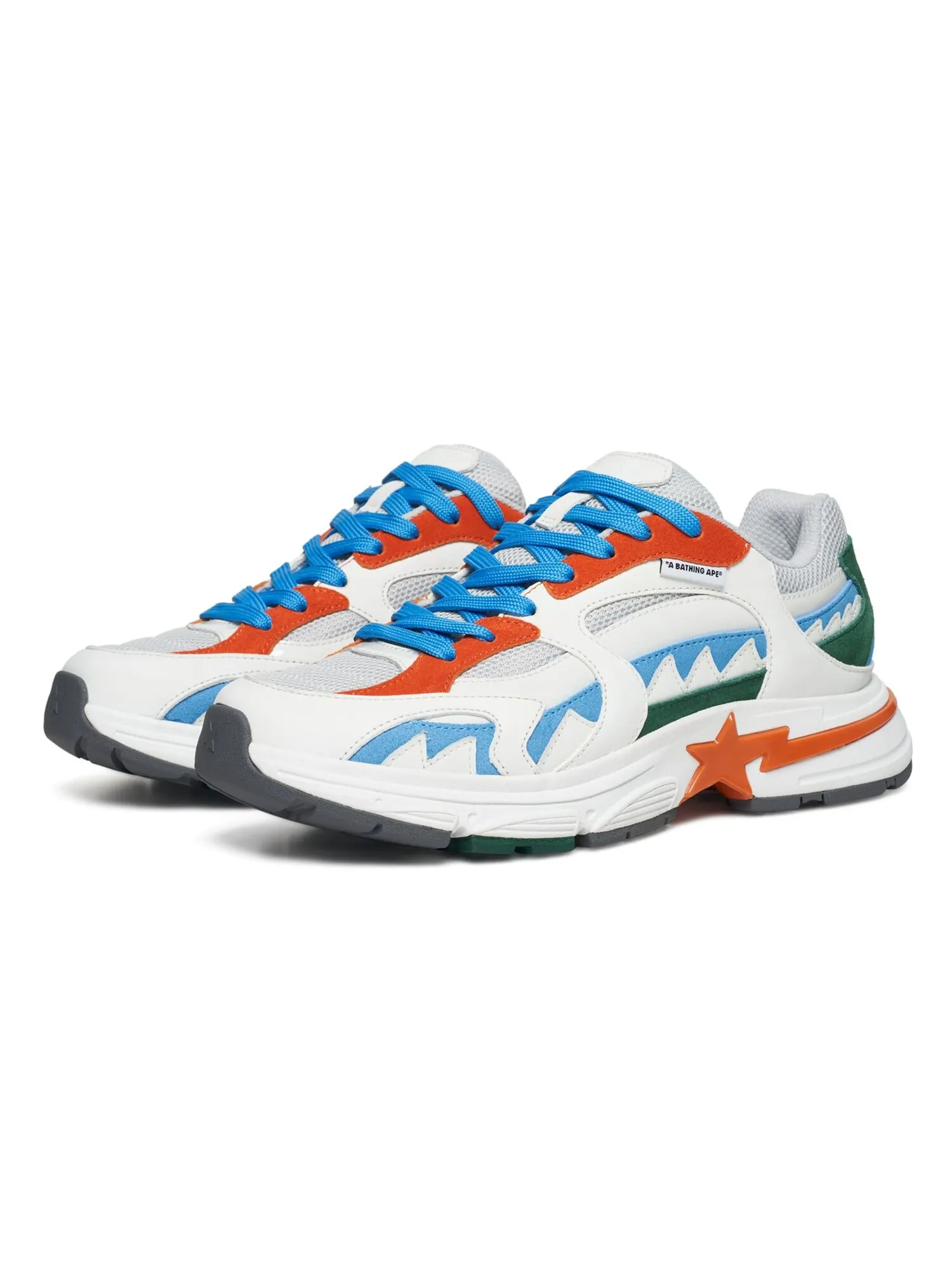 Кроссовки Bape Shark Sta M1 Country Pack - Indonesia — изображение 2 из 6, белый