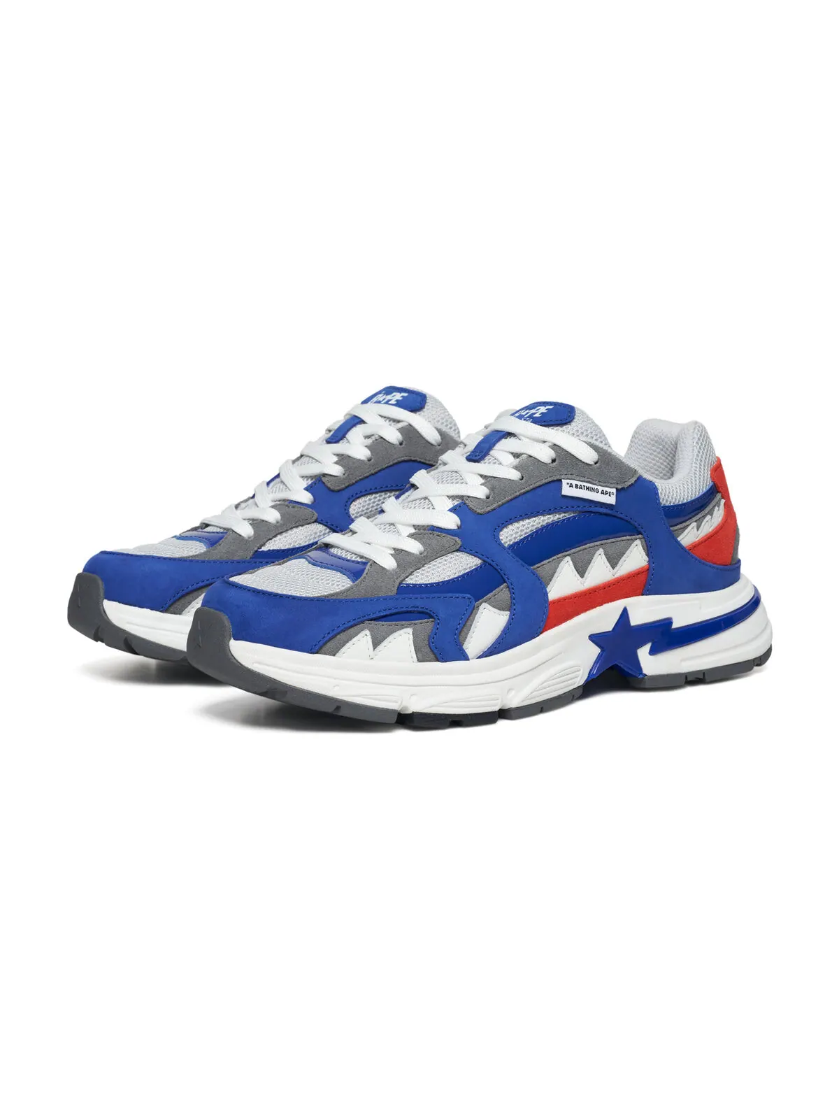 Кроссовки Bape Shark Sta M1 Country Pack - Japan — изображение 2 из 6, синий