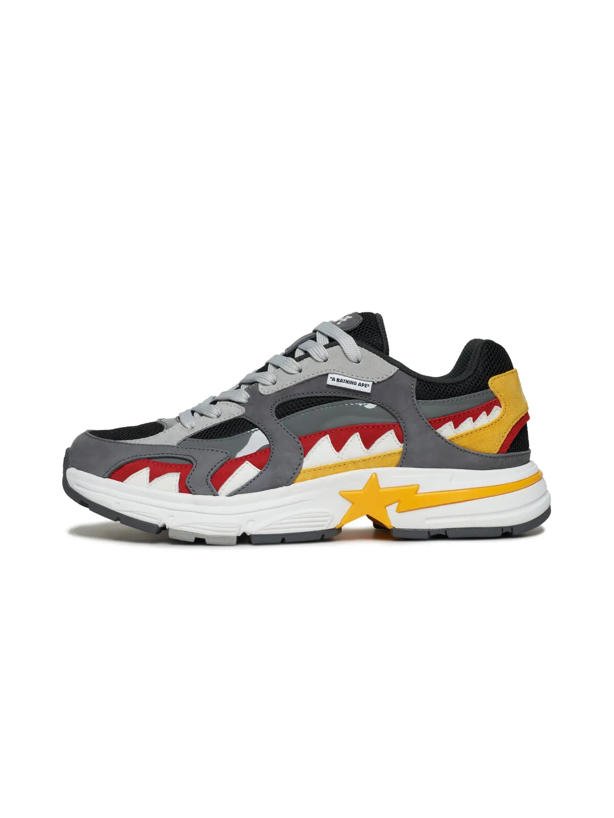 Кроссовки Bape Shark Sta M1 Country Pack - Malaysia — изображение 3 из 6, серый