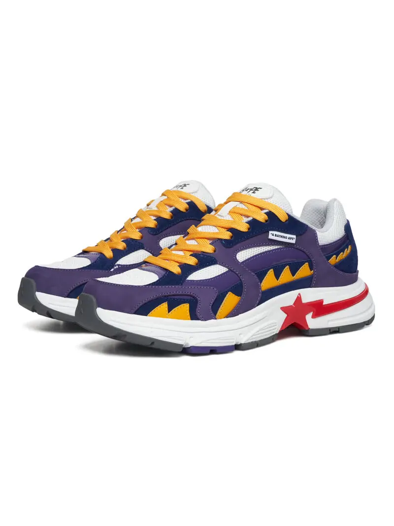 Кроссовки Bape Shark Sta M1 Country Pack - United States — изображение 2 из 5, фиолетовый