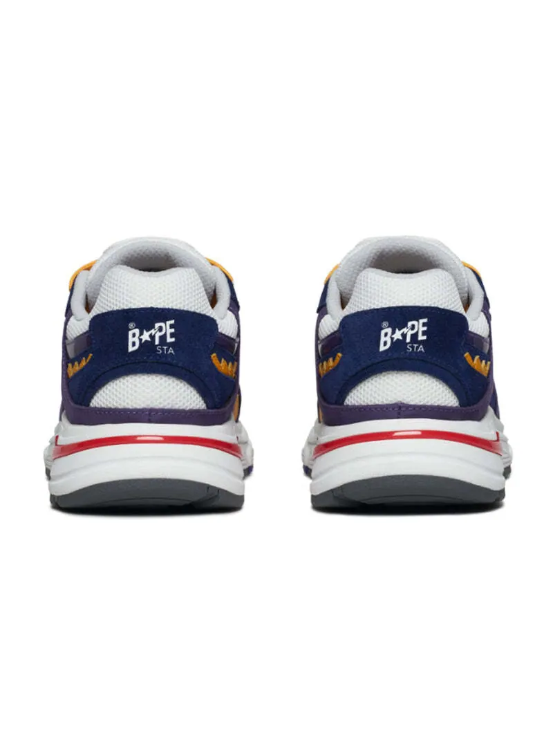 Кроссовки Bape Shark Sta M1 Country Pack - United States — изображение 3 из 5, фиолетовый