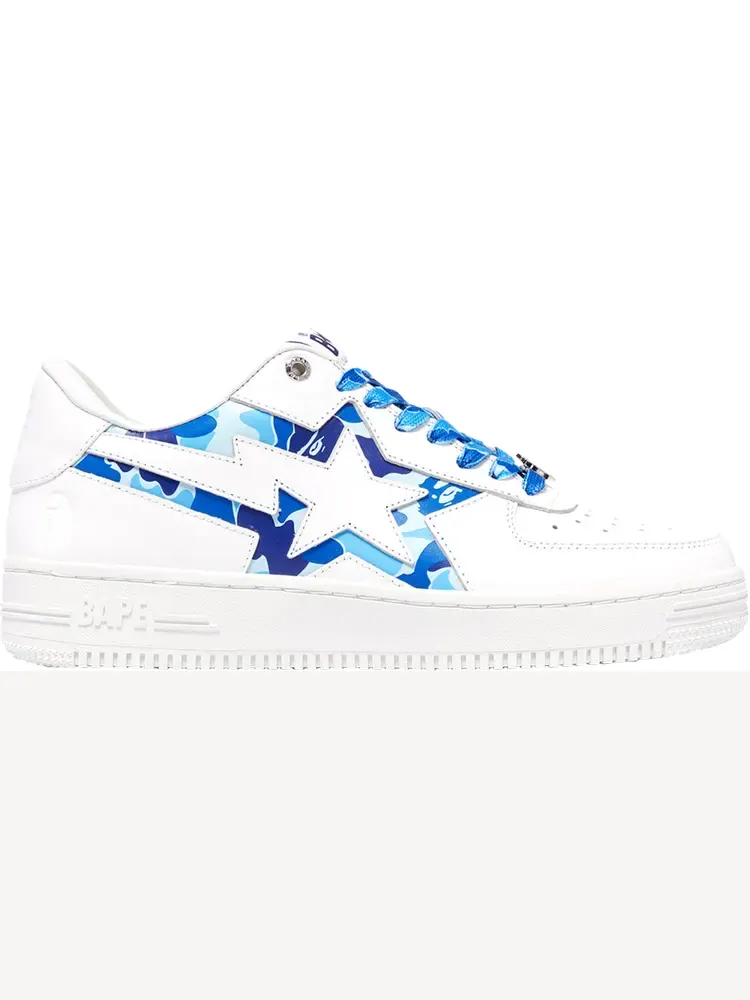 Кроссовки Bapesta 'Icon ABC Camo - Blue' — изображение 1 из 1, синий