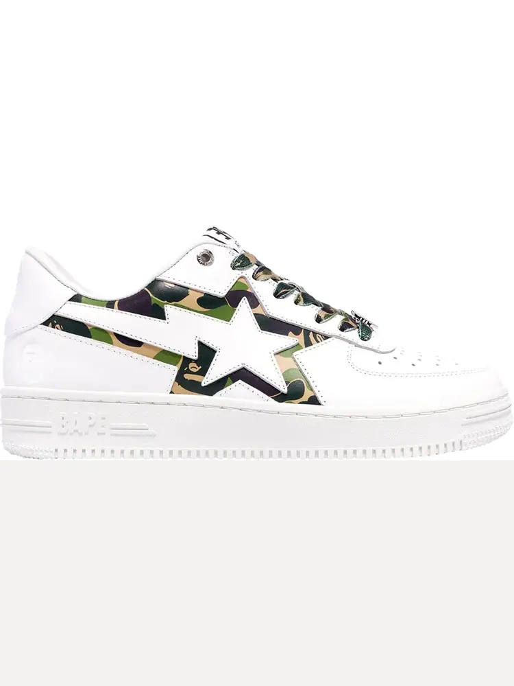 Кроссовки Bapesta 'Icon ABC Camo - Green' — изображение 1 из 1, зеленый