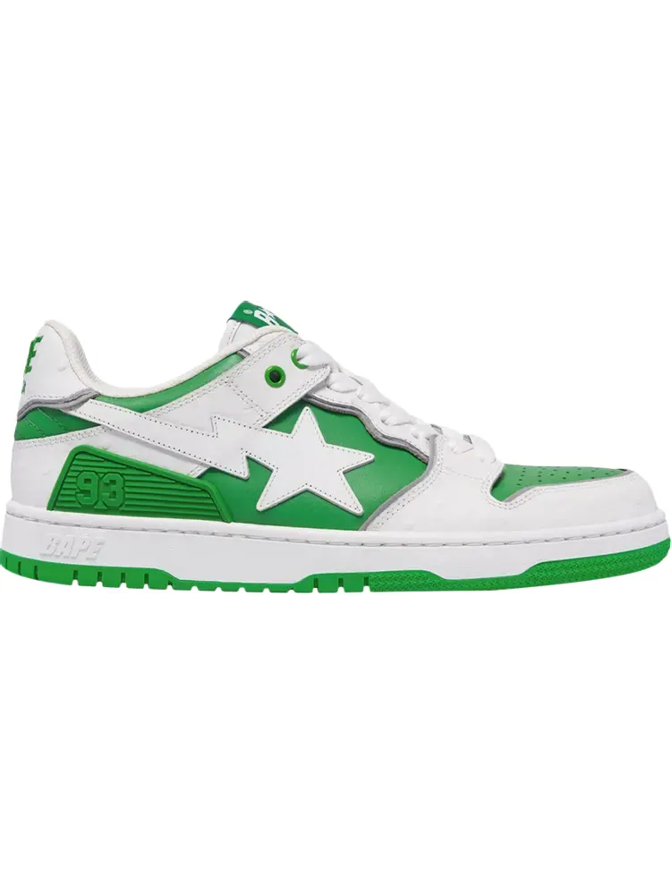 Кроссовки Sk8 Sta #1 'Faux Ostrich Leather Pack - Green' — изображение 1 из 1, зеленый