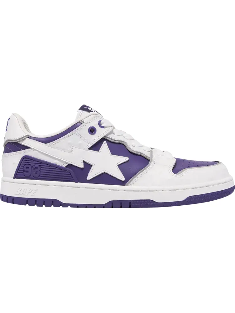 Кроссовки Sk8 Sta #1 'Faux Ostrich Leather Pack - Purple' — изображение 1 из 1, фиолетовый