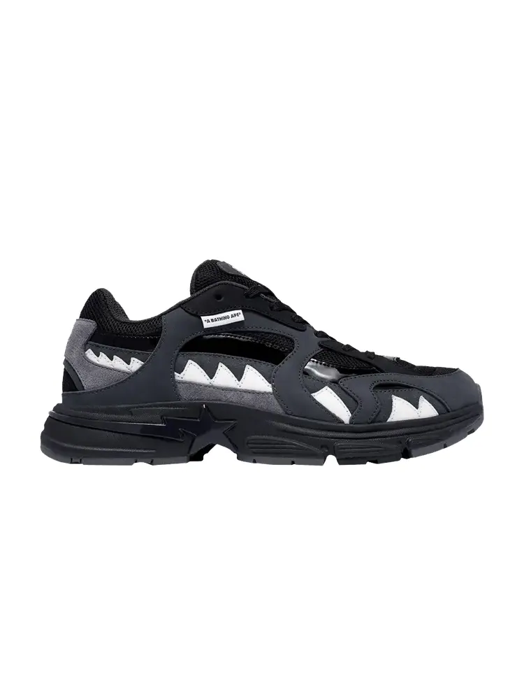Кроссовки BAPE Shark Sta M2 Black — изображение 1 из 1, черный