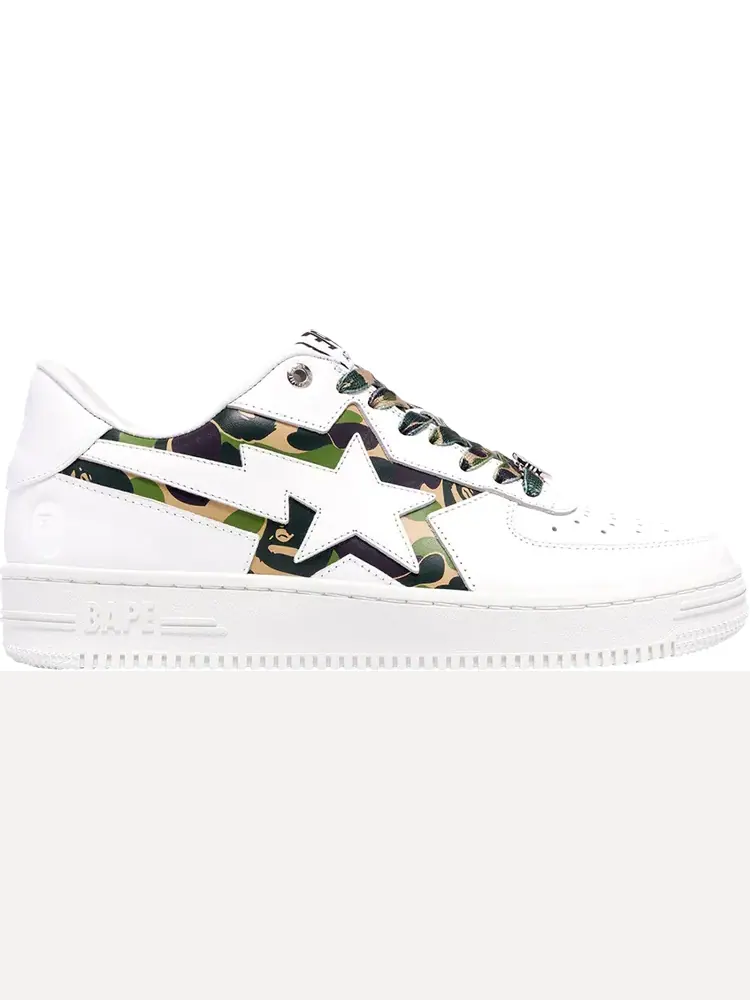 Кроссовки Wmns Bapesta 'Icon ABC Camo - Green' — изображение 1 из 1, зеленый