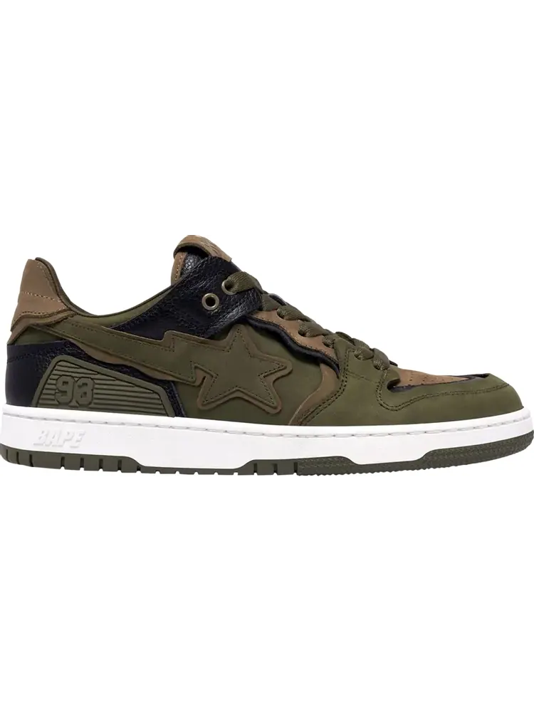 Кроссовки Wmns Sk8 Sta #6 'Olive Drab' — изображение 1 из 1, зеленый