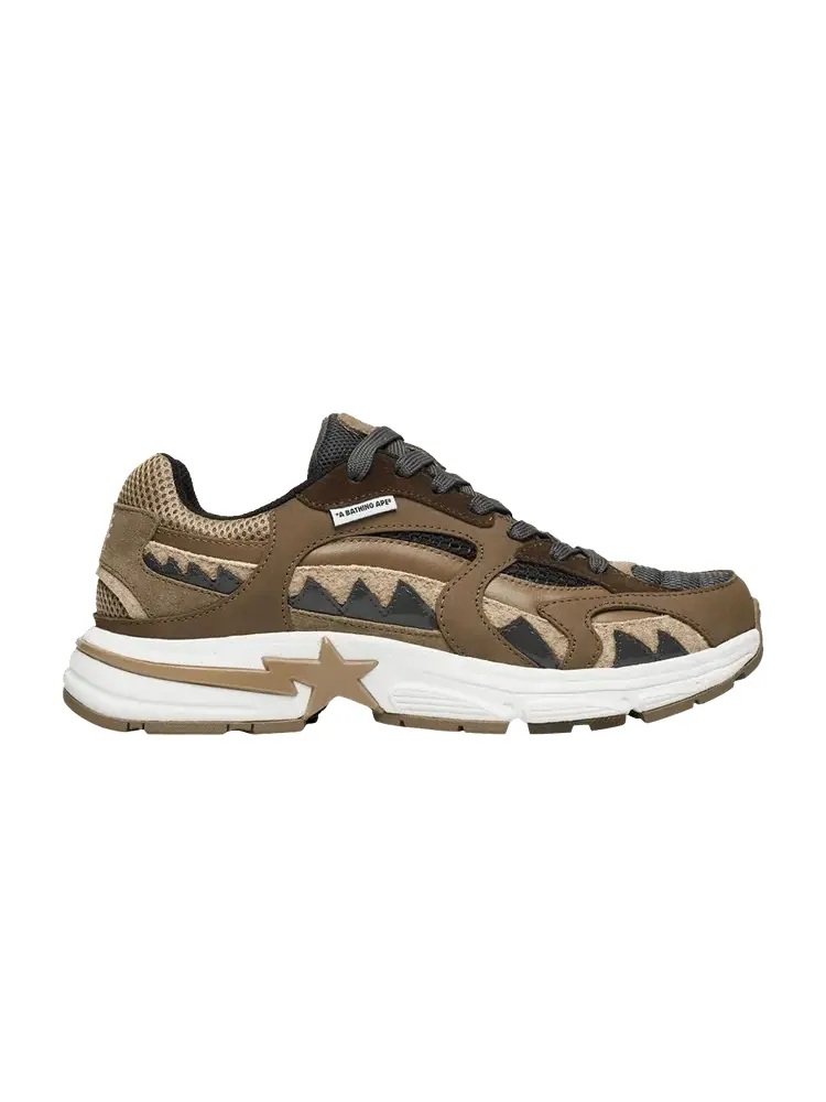 Кроссовки BAPE Shark Sta #2 M2 Beige — изображение 1 из 1, бежевый