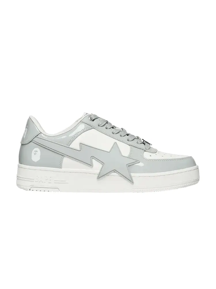Кроссовки BAPE Wmns Bapesta OS #3 Grey — изображение 1 из 1, серый