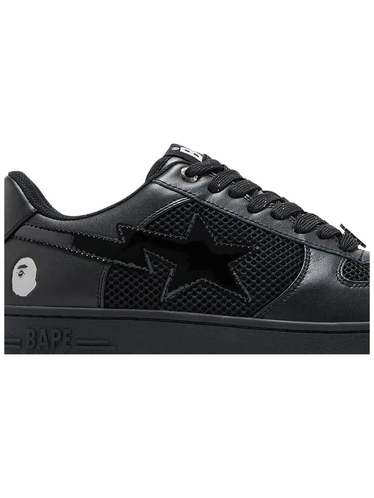 Кроссовки BAPE GOAT Exclusive Bapesta 'Black' — изображение 2 из 4, черный