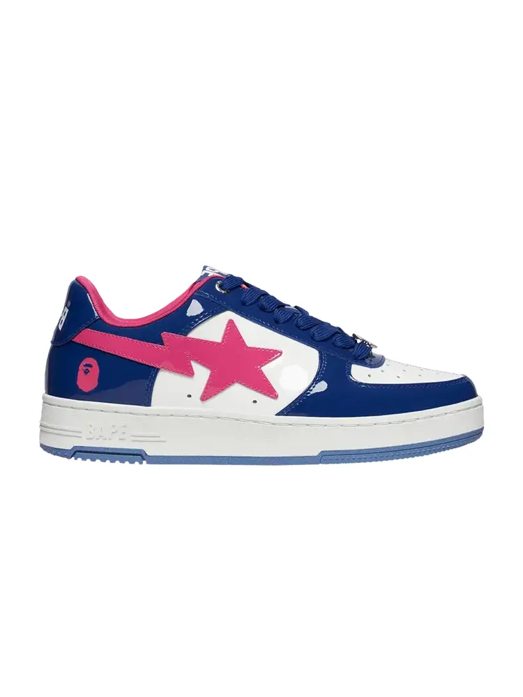 Кроссовки BAPE Bapesta #1 M2 Blue Pink — изображение 1 из 1, синий розовый