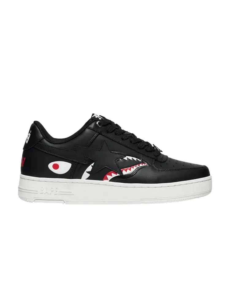Кроссовки BAPE Bapesta Shark M2 Black — изображение 1 из 1, черный