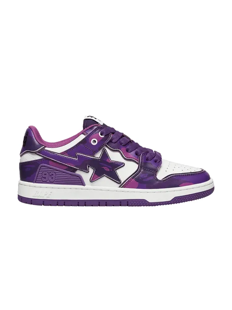 Кроссовки BAPE Sk8 Sta #1 M2 Purple — изображение 1 из 1, фиолетовый