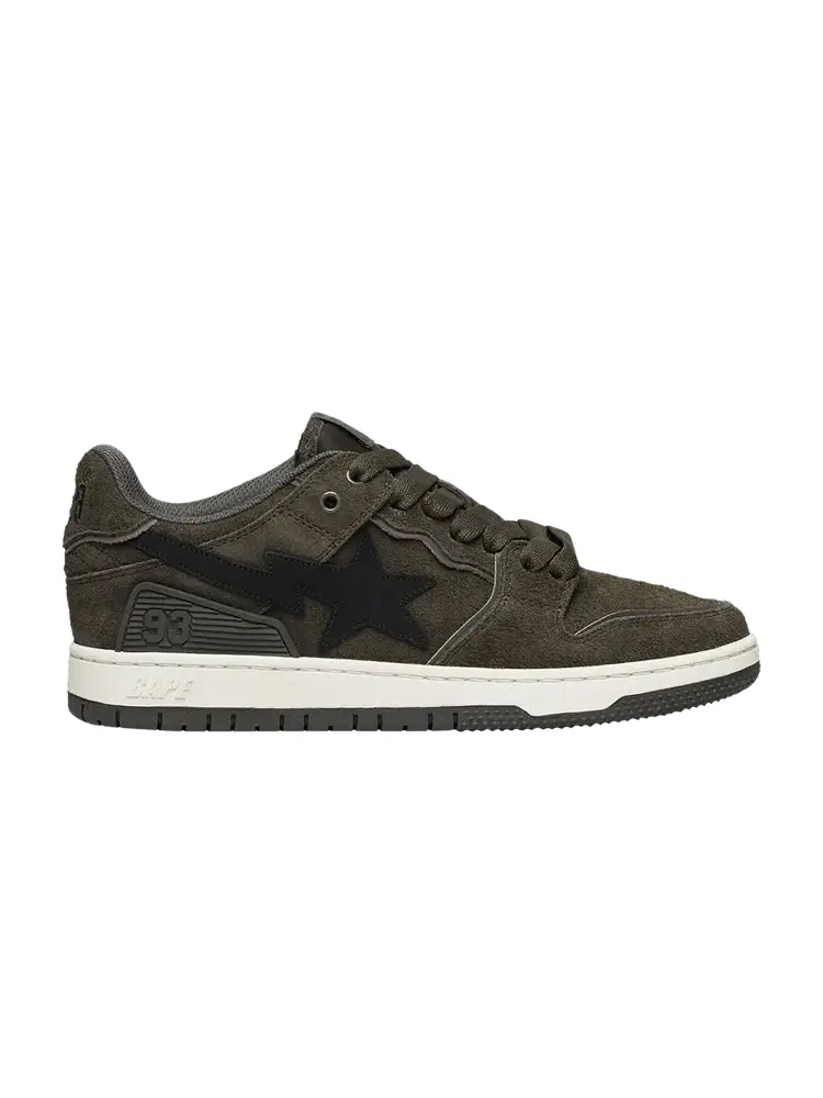 Кроссовки BAPE Sk8 Sta #3 Black — изображение 1 из 1, черный