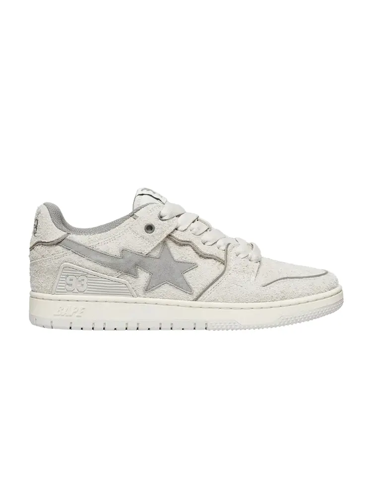 Кроссовки BAPE Sk8 Sta #3 Grey — изображение 1 из 1, серый