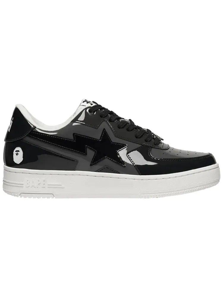 Кроссовки BAPE Wmns Bapesta Icon 'Black' — изображение 1 из 1, черный