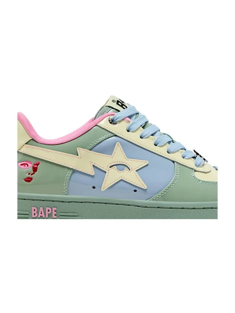 Кроссовки KidSuper x Bapesta 'Multi-Color' — изображение 2 из 8, мульти