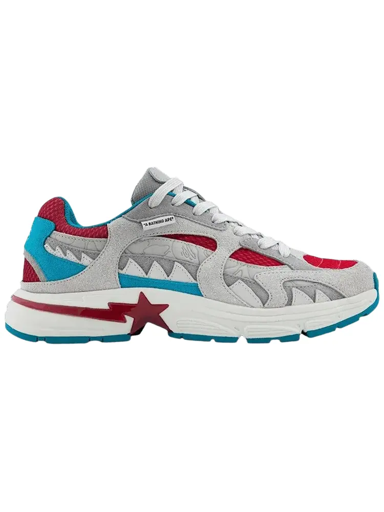 Кроссовки BAPE Shark Sta #2 — изображение 1 из 1, серый