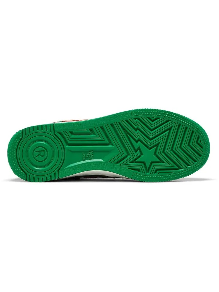 Кроссовки BAPE Bapesta #1 M1 'Green' — изображение 4 из 8, зеленый